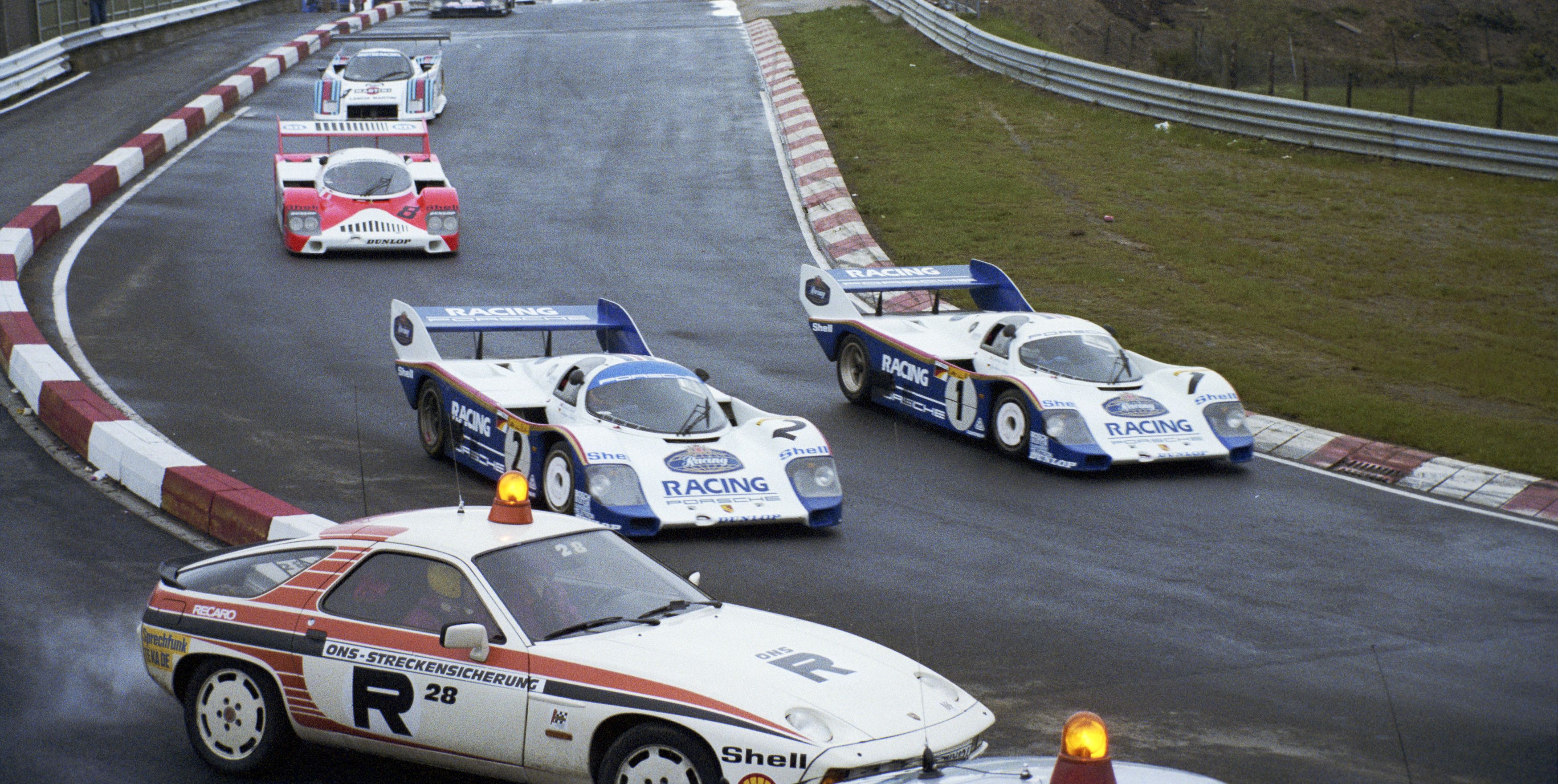 You Need to Watch This Rare Footage of Porsche 956s on the Nürburgring