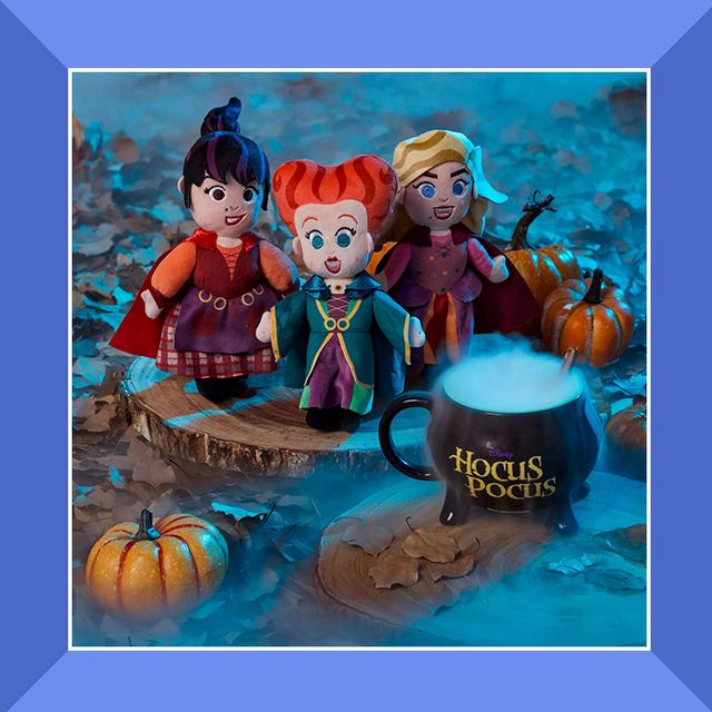 hocus pocus plush dolls and pop up card