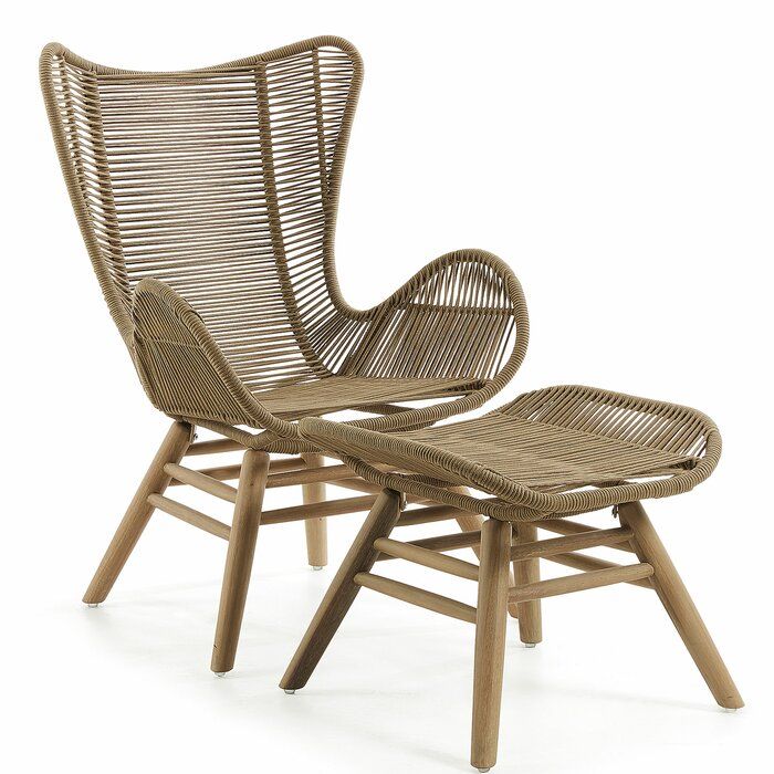 rattan effect chairs