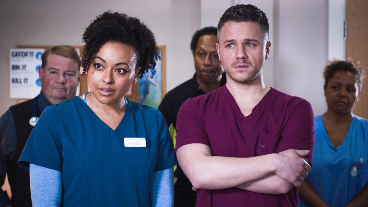 When are Casualty and Holby City going off air, and how long for?