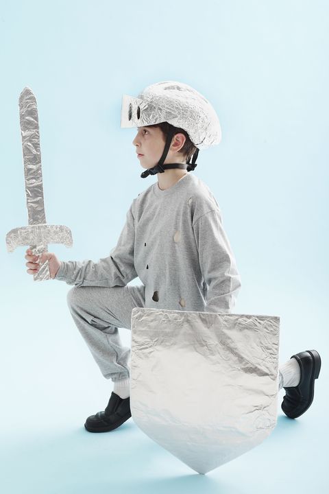 diy halloween costumes for kids knight costume