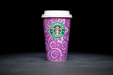 Starbucks holiday cups over the years