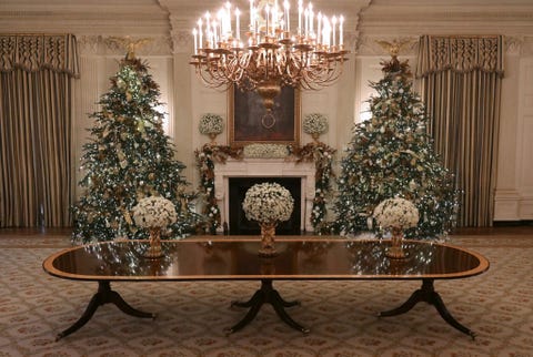 Holiday Decorations On Display At The White House Holiday Decorations On Display At The White House