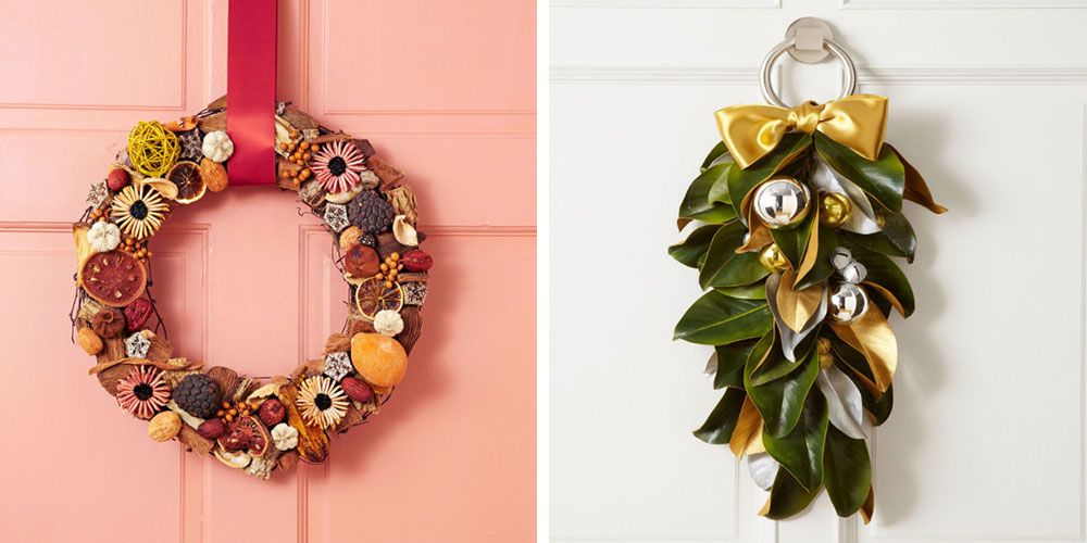 22 Christmas Door Decorations To Welcome Your Loved Ones