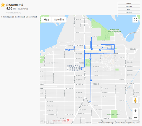 Map Of Downtown Holland Mi Holland Michigan Snowmelt System - Heated Sidewalks For Winter Running