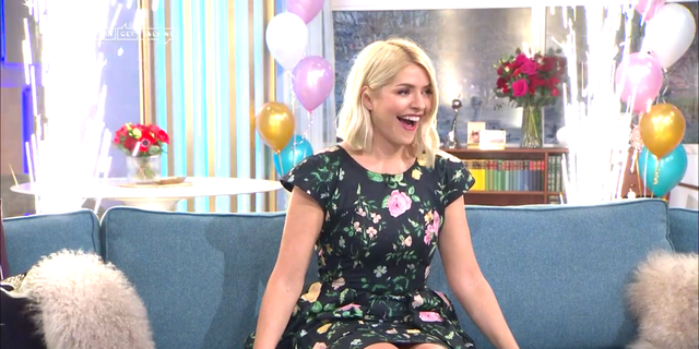 This Morning S Holly Willoughby Shares Meaning Of Birthday Dress