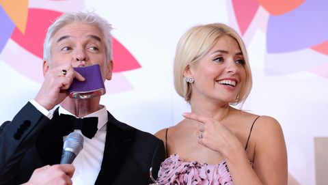 Phillip Schofield and Holly Willoughby at the National Television Awards 2019