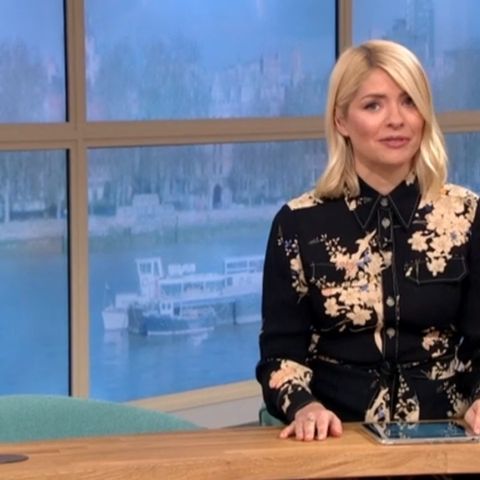 Holly Willoughby posts rare throwback with dark hair