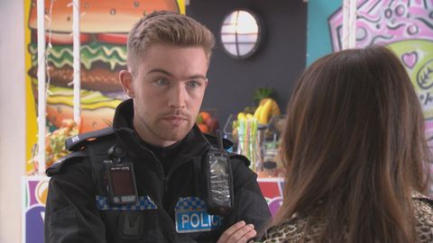sam chenwilliams and mercedes mcqueen in hollyoaks