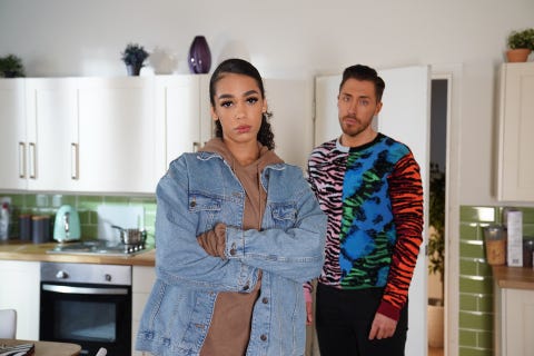 Scott Drinkwell and Vicky in Hollyoaks scott drinkwell and vicky in hollyoaks