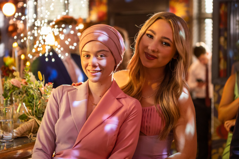 Juliet Nightingale and Peri Lomax at Hollyoaks