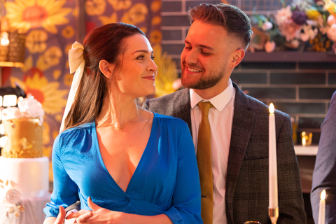 Sienna Blake and Ethan Williams at Hollyoaks