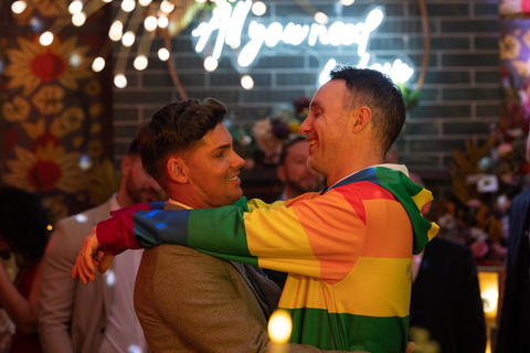 James Nightingale and Ste Hay's wedding in Hollyoaks