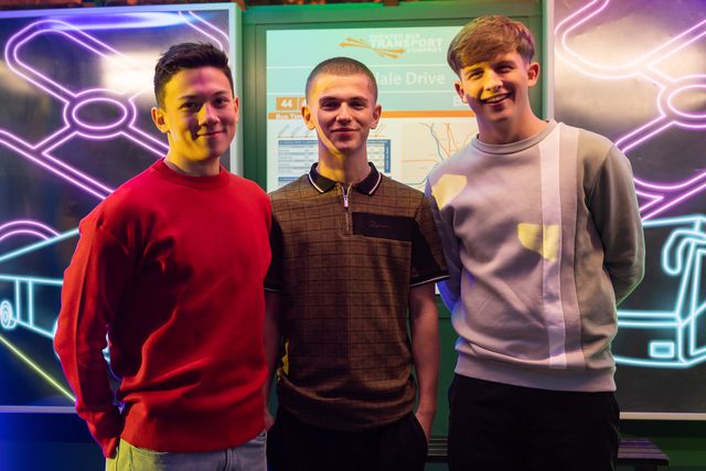 mason chenwilliams, lucas hay and charlie dean in hollyoaks