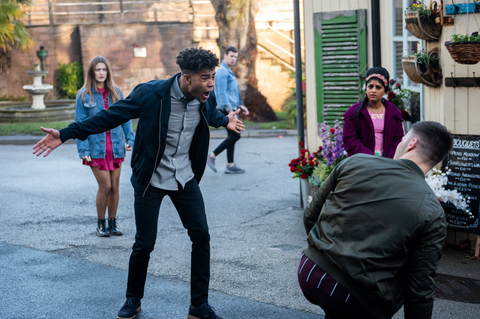 Hollyoaks' Prince McQueen punches Romeo Quinn in first look at I'm a ...