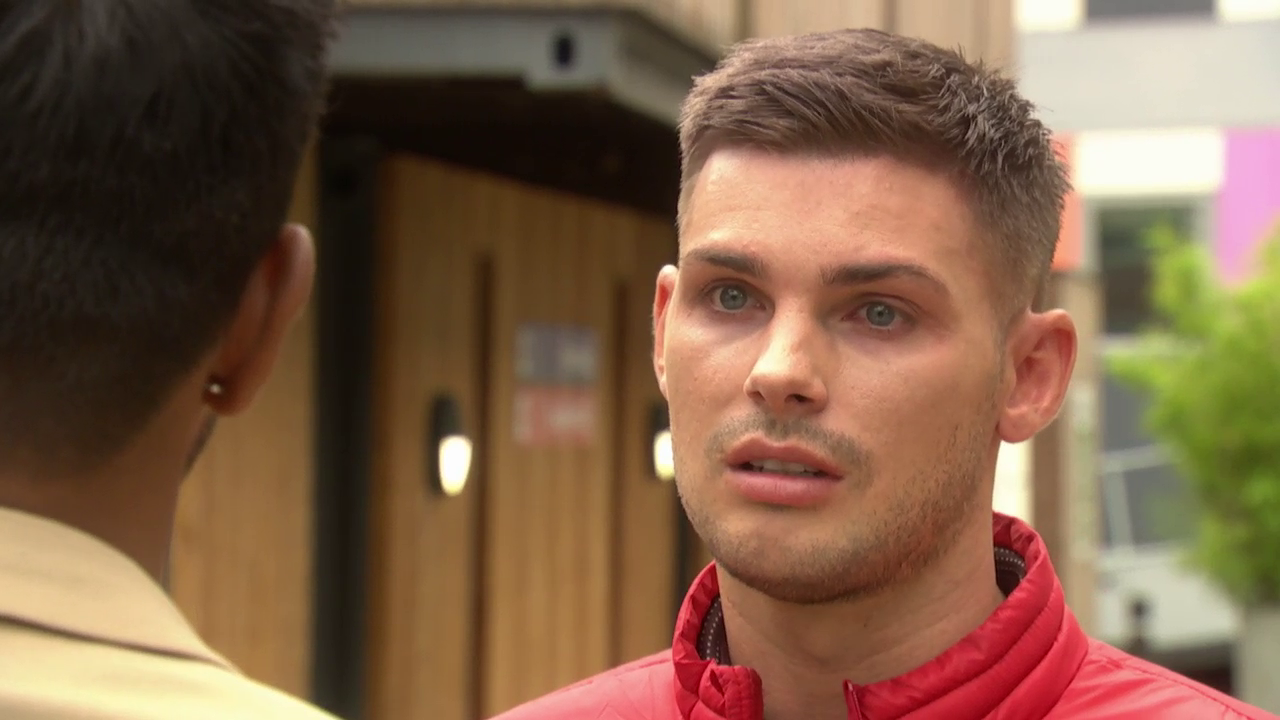 Hollyoaks - First Look Images Show Ste Hay's Exit Scenes