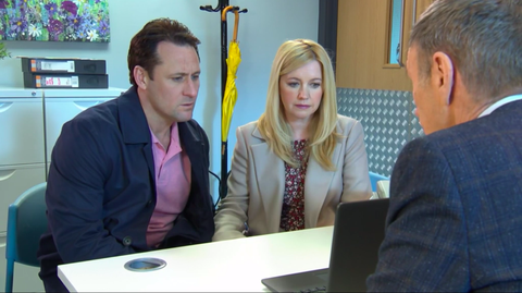 Hollyoaks' Verity learns truth about Tony's brain tumour