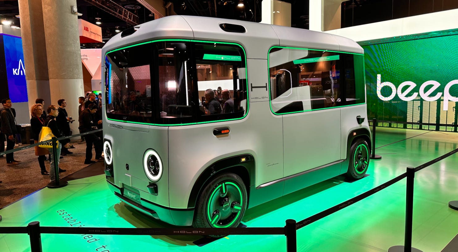 Italian Design House Delivers 'Mover' Shuttle and More at CES