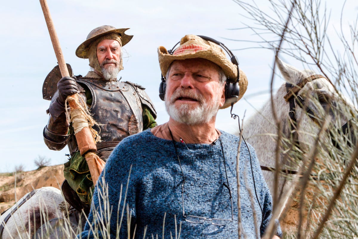 Jonathan Pryce y Terry Gilliam