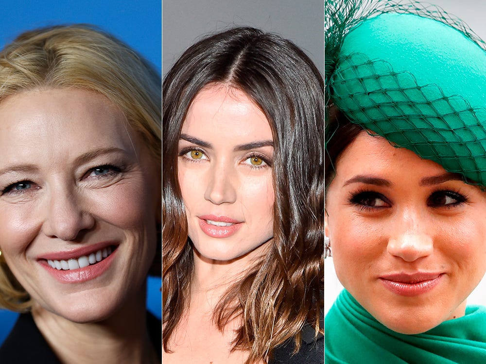 Meghan Markle y Ana de Armas usan la misma base de maquillaje Meghan Markle y Ana de Armas usan la misma base de maquillaje