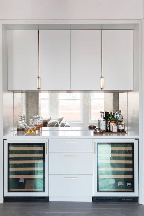 Home Bar Ideas Cool Designs, Hanging Bar Cabinet For Home
