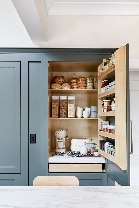 Diy Home Coffee Bar Ideas, Coffee Bar Cabinet Built In