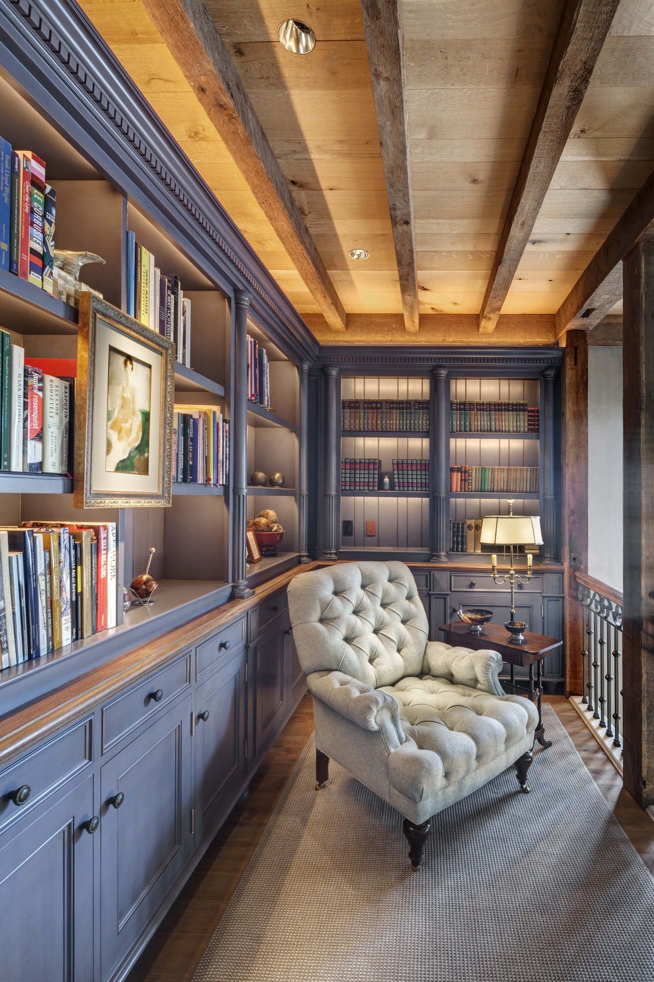 home library interior design