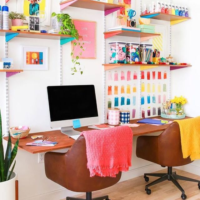 32 Best Home Office Ideas How To Decorate A - Home Office Decor Ideas
