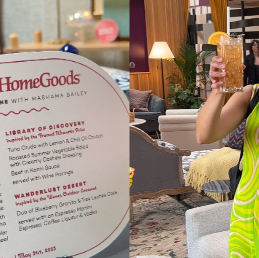 I Went To The HomeGoods Restaurant & Their 8-Course Dinner Wasn't What I Expected