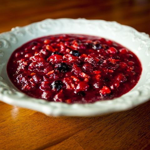homemade cranberry sauce