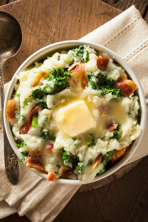 Homemade Irish Potato Colcannon