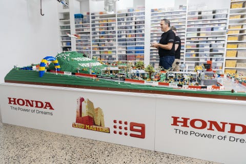 mount panorama lego honda