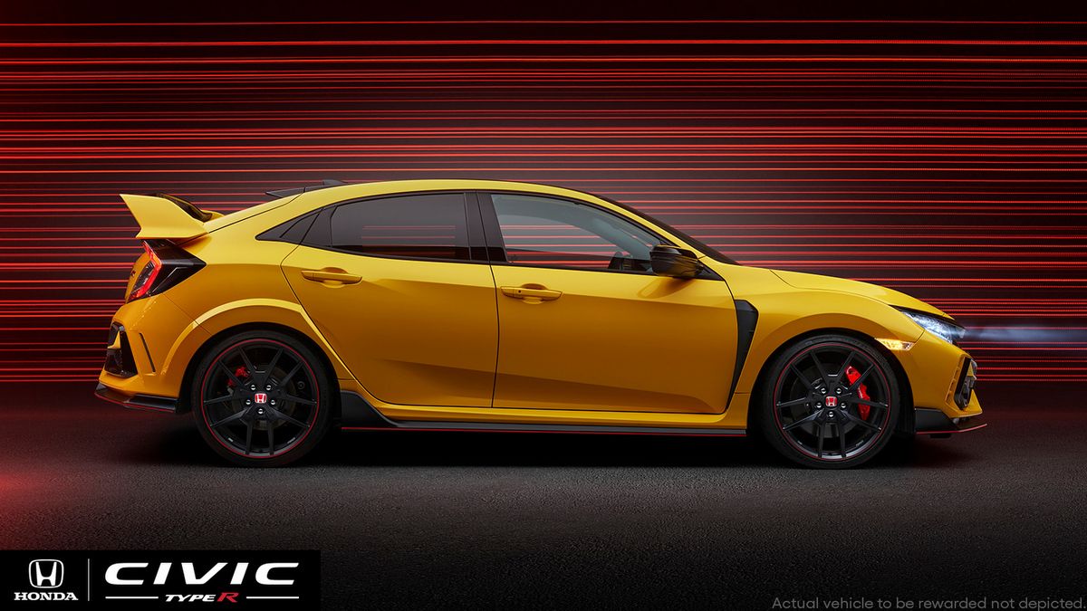 You Can Win The First U S Market 21 Honda Civic Type R Le