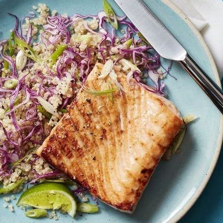 best salmon recipes honeyspiced salmon with quinoa