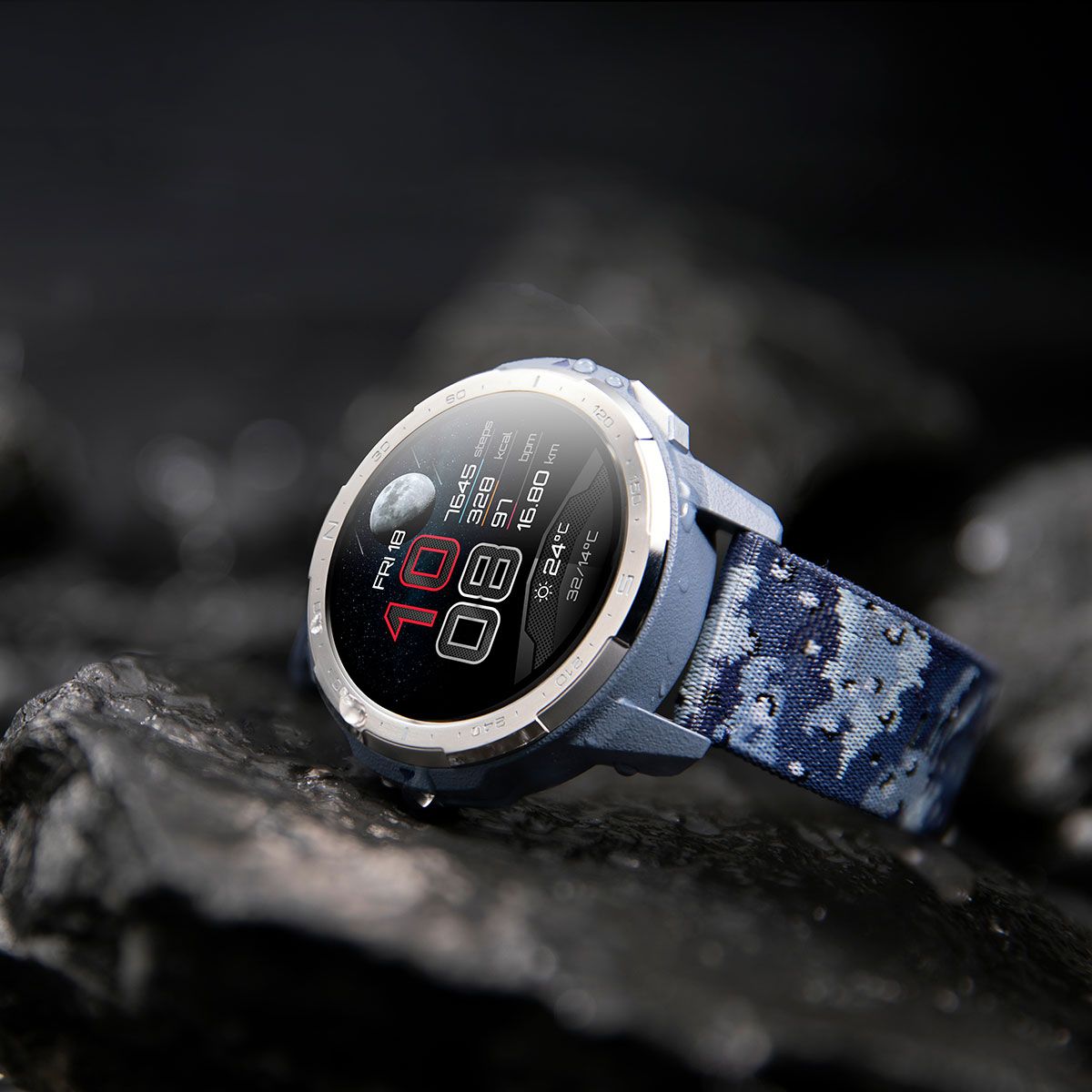 Часы honor 7. Часы хонор GS Pro. Смарт-часы Honor watch GS Pro. Honor watch GS Pro Camo Blue. Часы хонор watch GS.