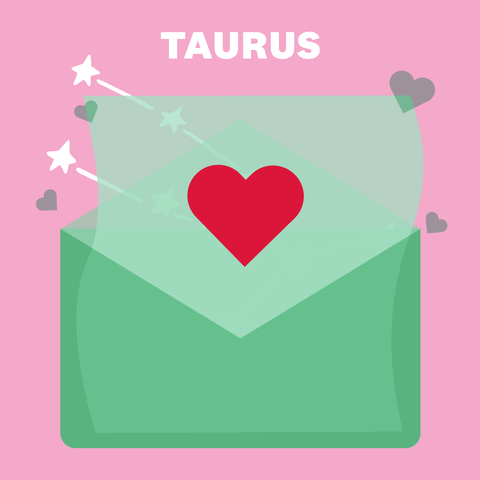 letter with "taurus" above