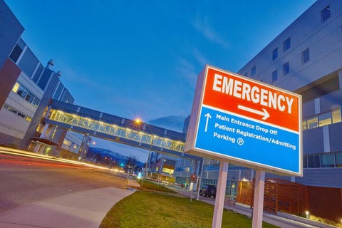 Hospital Emergency Entrance