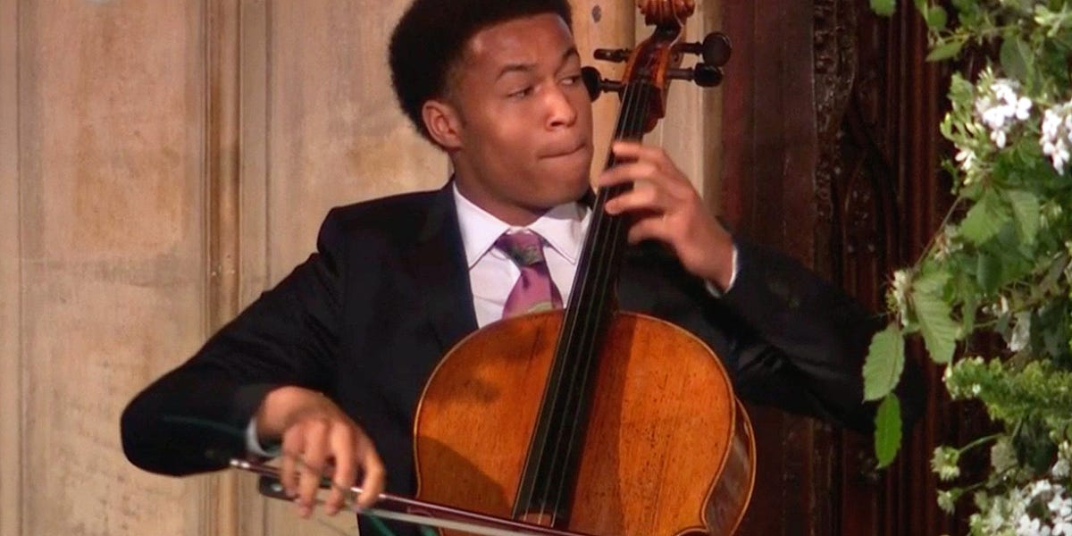 Who Is The Hot Cello Player at the Royal Wedding? - Sheku 