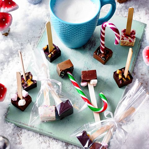 best homemade christmas gifts hot chocolate stirrers