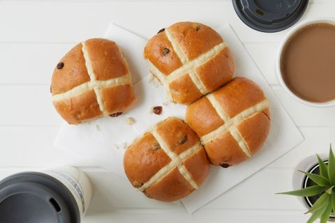Greggs Has Launched Vegan Hot Cross Buns For Easter