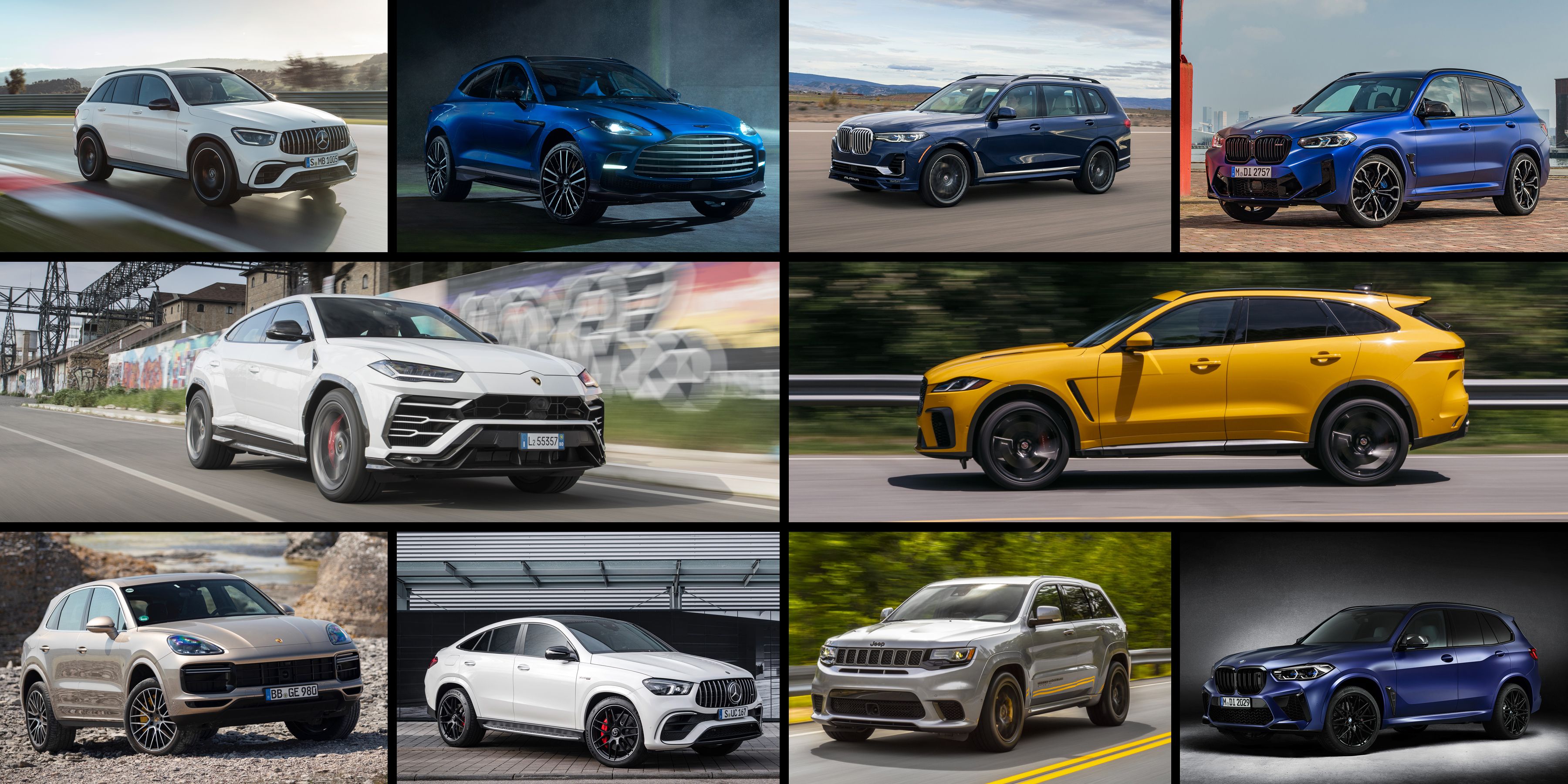 20 of the Most Powerful SUVs and Crossovers You Can Buy