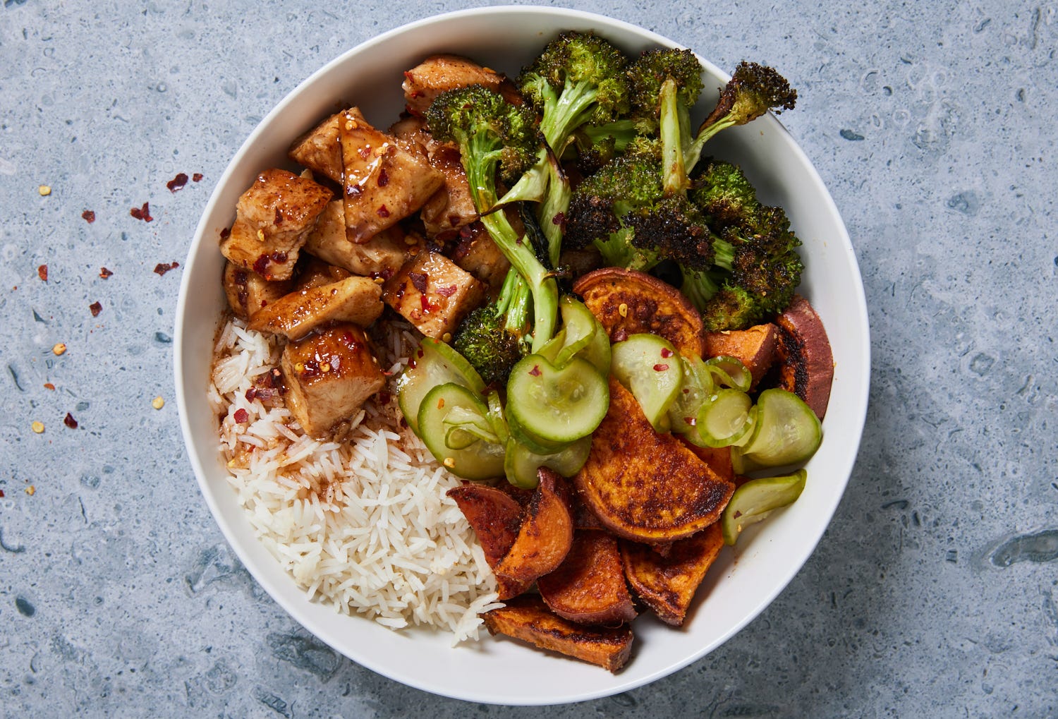 Hot Honey Lovers, These Chicken Bowls Are A MUST