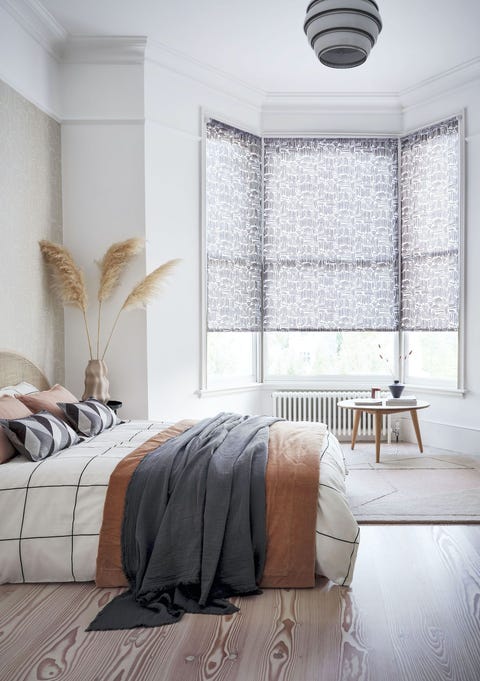 bedroom ideas   matchsticks mono roller blinds at hillarys