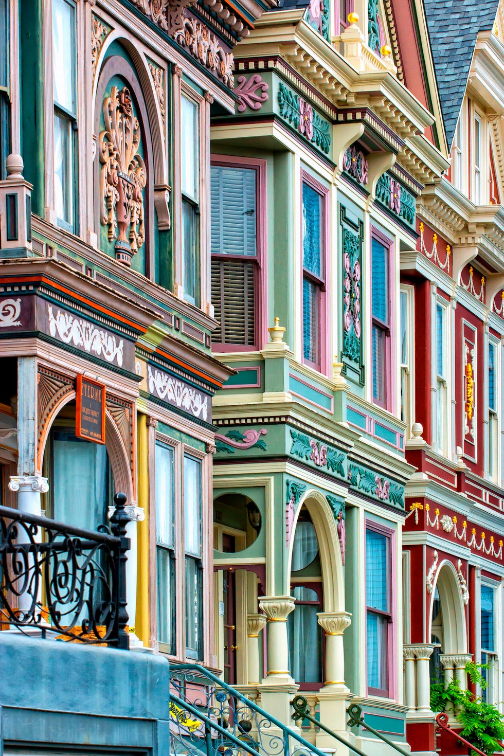 Decorative Victorian House in San Francisco Decorative Victorian House in San Francisco