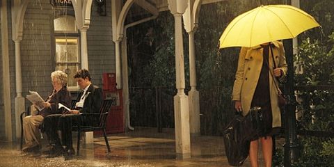 Yellow umbrella in How I Met Your Mother
