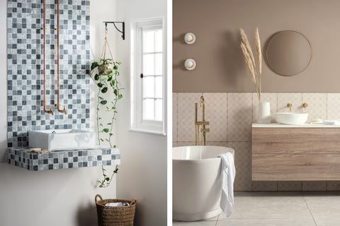 how to make small bathrooms look bigger