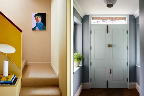 how to brighten a dark hallway