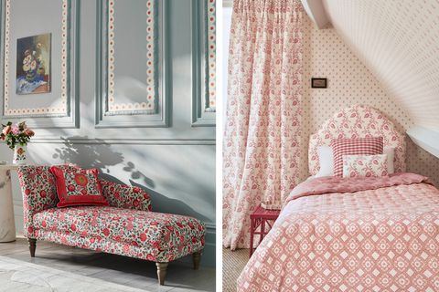 how to clash pattern interiors