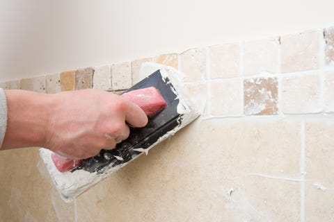 how to clean grout