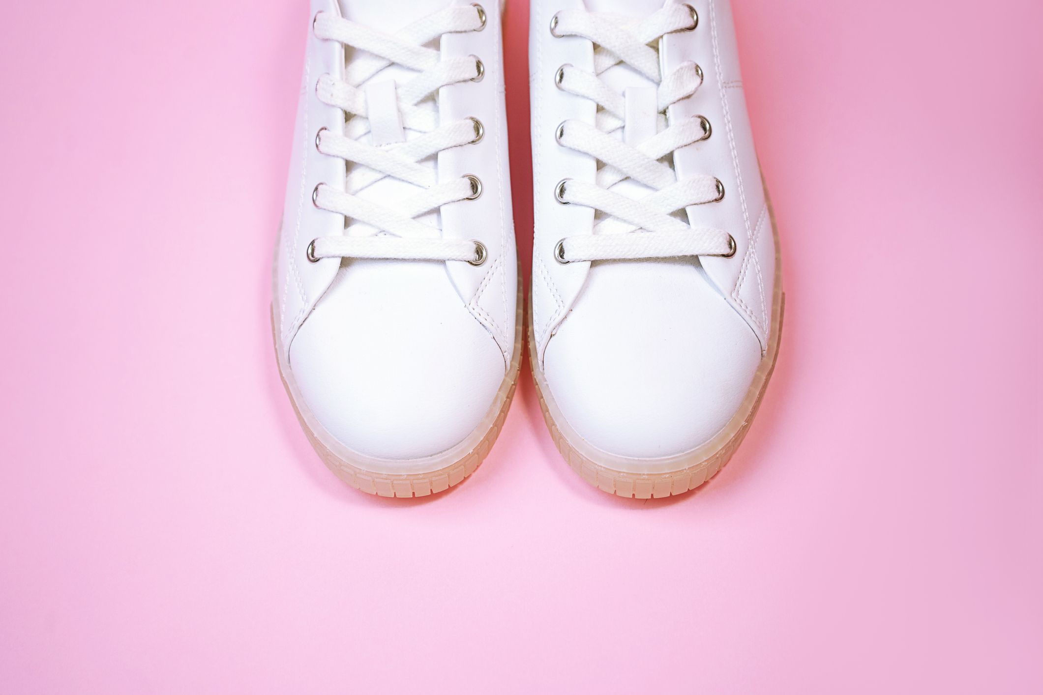 how to clean pink leather shoes